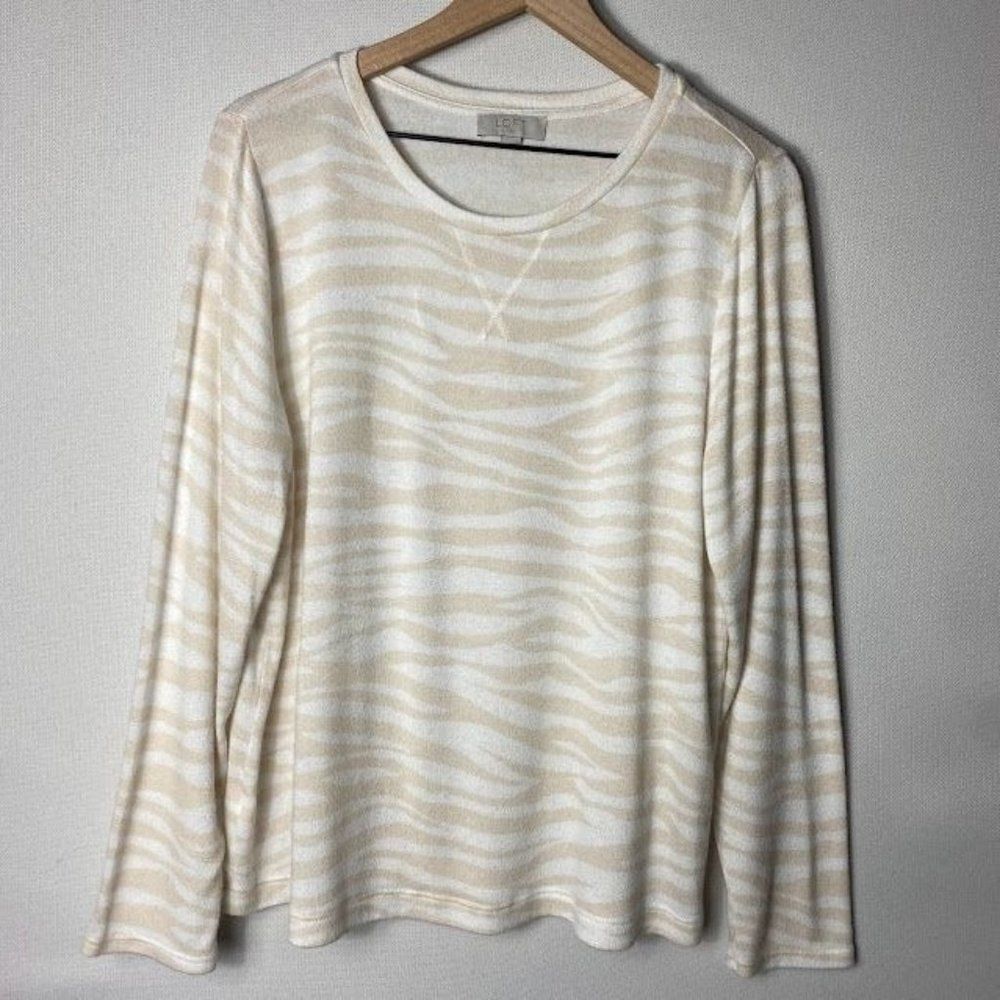 Loft Lightweight Zebra Sweater